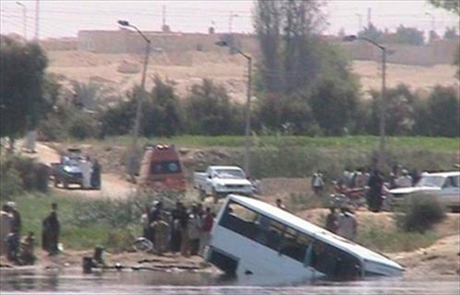 مصر: عشرات الوفيات في غرق حافلة بترعة المريوطية