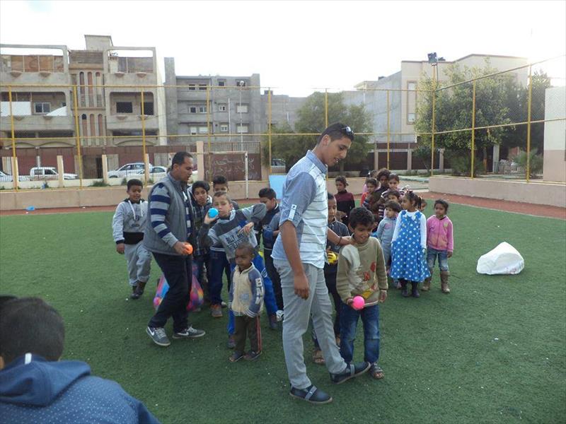 «بنغازي الخير» ينظم احتفال عيد الطفل للنازحين
