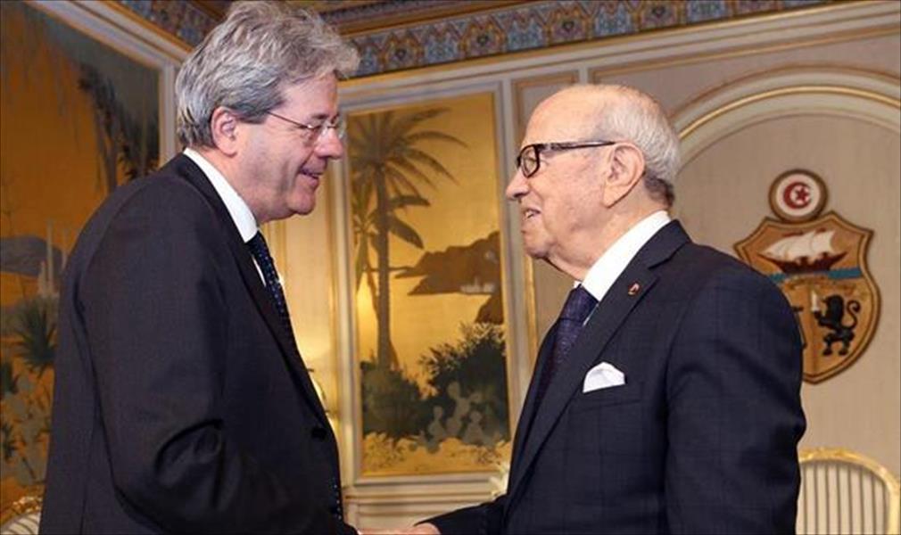 جنتيلوني يؤكّد دعم إيطاليا والاتحاد الأوروبي لتونس