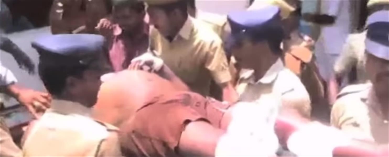 فيديو: دب يتسبب في قتل الشرطة الهندية أحد أفرادها