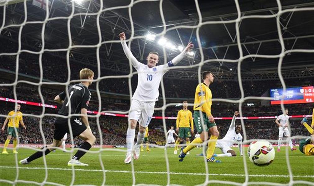 إنجلترا تسحق ليتوانيا في تصفيات يورو 2016