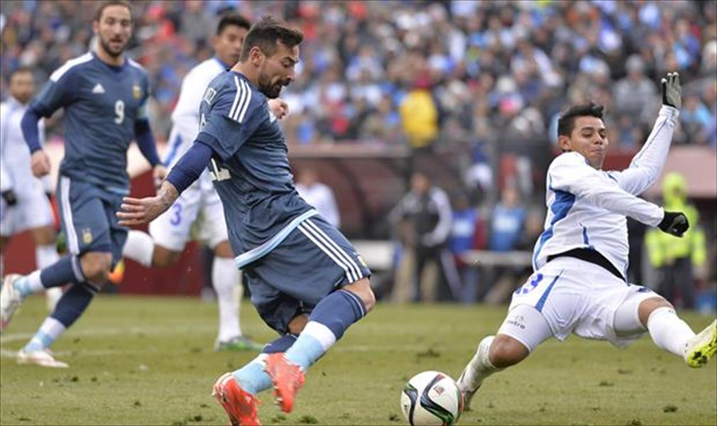 ميسي يغيب عن فوز الأرجنتين على السلفادور