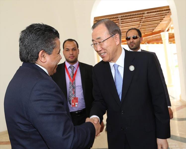رئيس مجلس النواب يلتقي الأمين العام للأمم المتحدة في شرم الشيخ