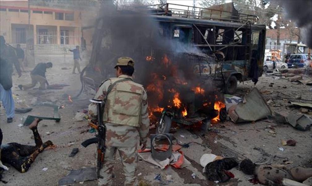 17 قتيلاً في هجوم انتحاري على تظاهرة بأفغانستان