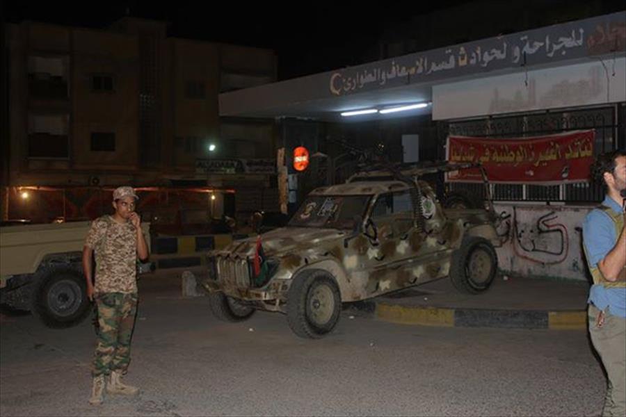 «الجلاء» يتسلم قتيلين و5 جرحى من الجيش حصيلة يومين من معارك بنغازي