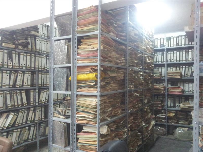 جامعة السنوسي تطلق مشروع إعادة تنظيم الأرشيف