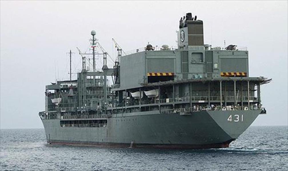 إيران تنشر سفينتين حربيتين قبالة ساحل اليمن