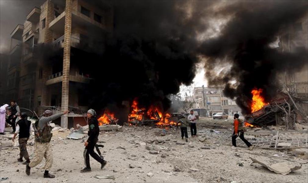 مقتل 31 شخصًا في تفجيرين بشمال سورية