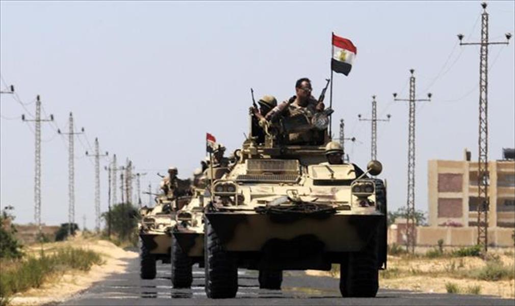 الجيش المصري يقتل 5 مسلّحين بشمال سيناء