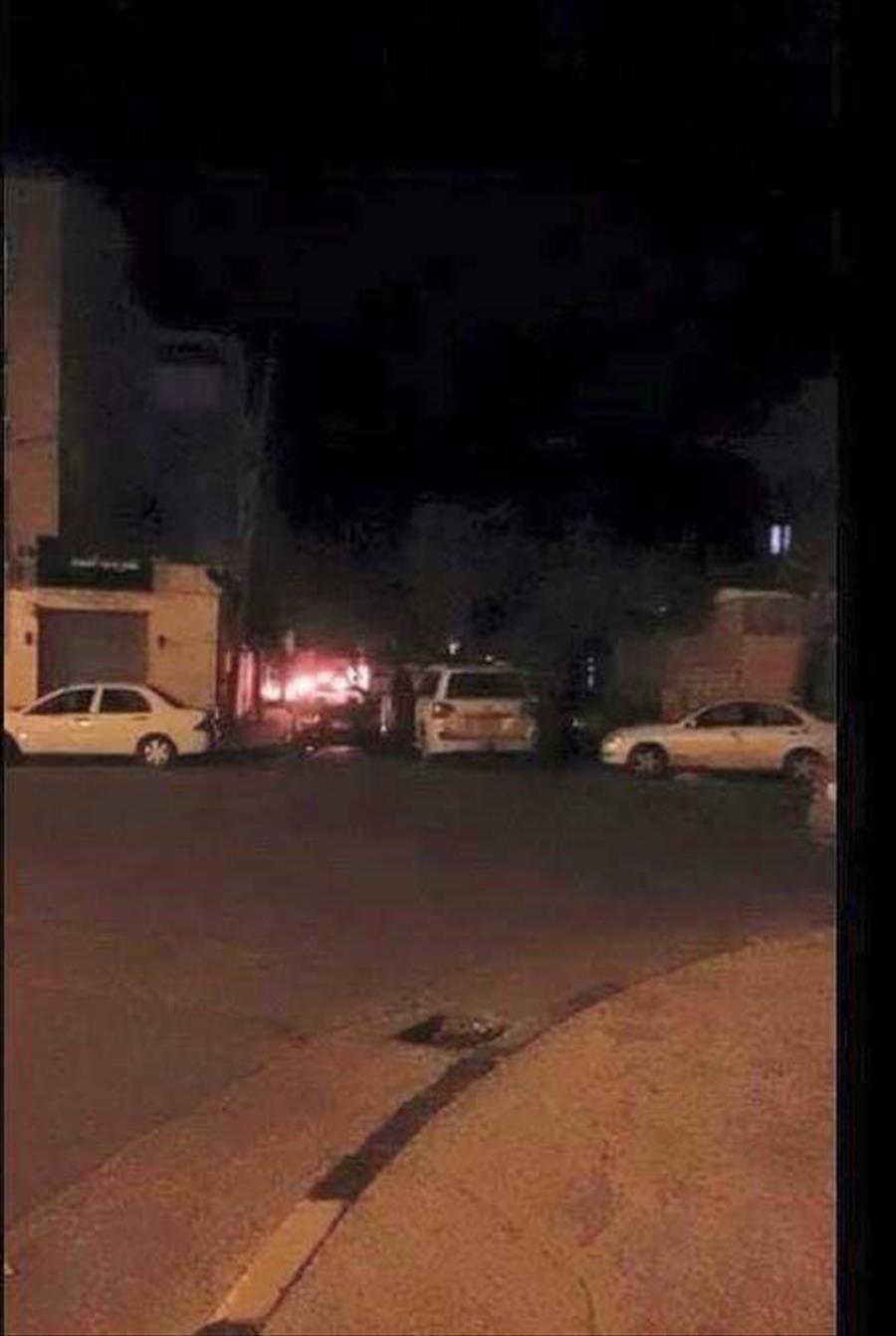 انفجار في مبنى السفارة المغربية في طرابلس