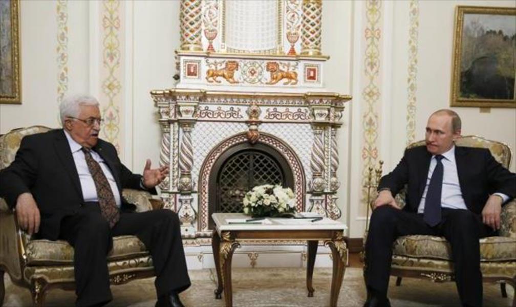 بوتين وعباس يبحثان الوضع في الشرق الأوسط