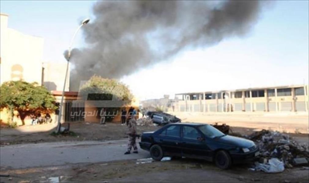 إصابة 3 جنود ومدني في قصف بمحور الحجاز في بنغازي
