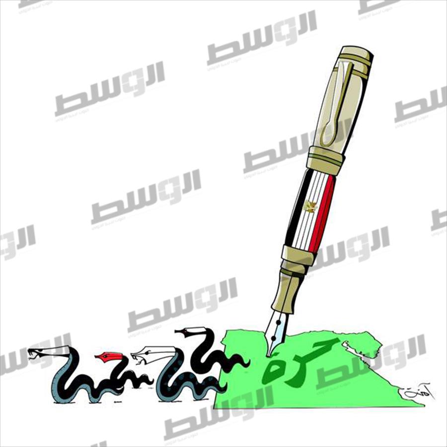 آمنة الحمادي لـ «بوابة الوسط»: الكاريكاتير في خدمة الوحدة العربية