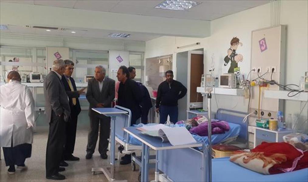التجهيز لافتتاح قسم لغسل الكلى بعيادة الماجوري في بنغازي