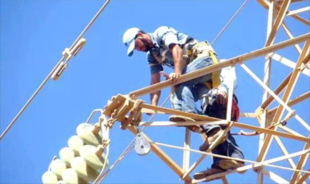 الانتهاء من صيانة خطوط الكهرباء المتضررة في بن جواد والنوفلية