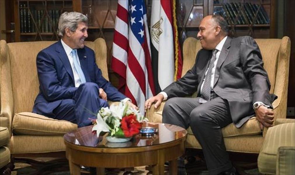 مباحثات مصرية أميركية حول الوضع في ليبيا