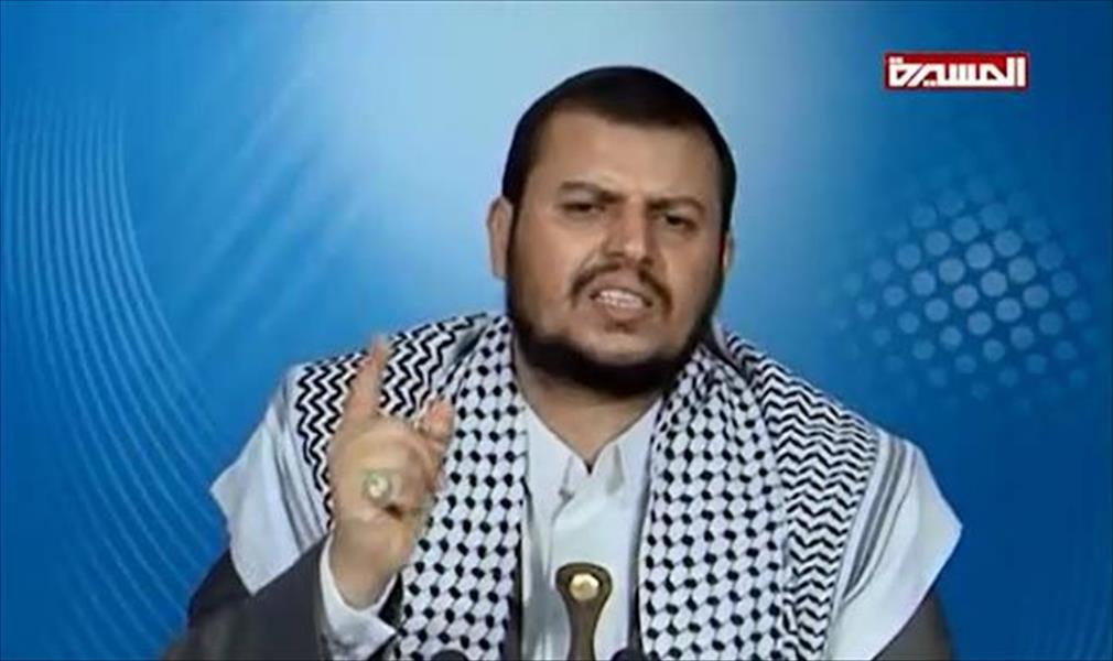 زعيم الحوثيين يدافع عن إيران ويهاجم السعودية
