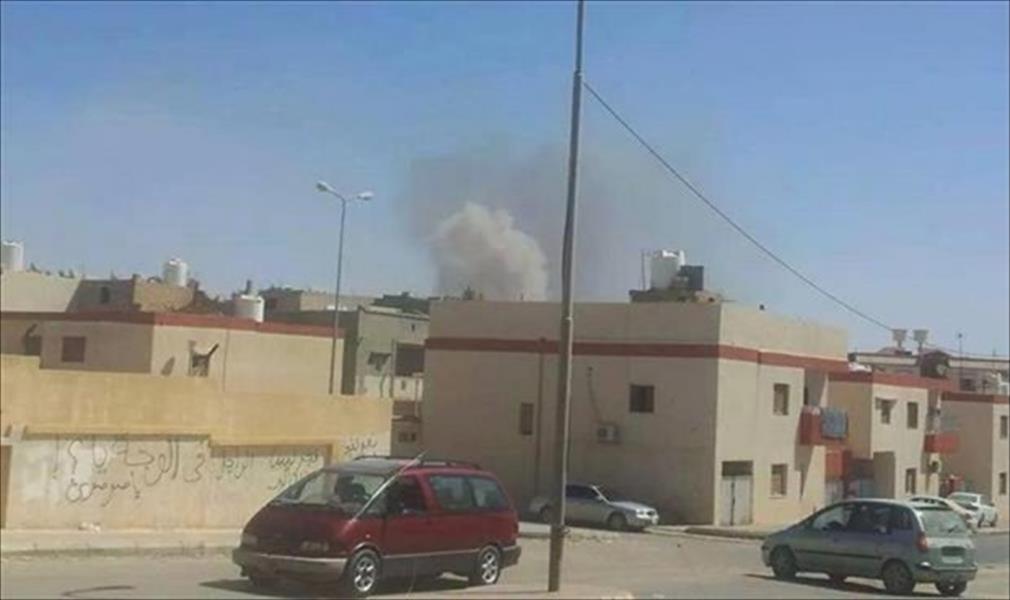قصف مدينة غريان بثلاث قذائف مدفعية