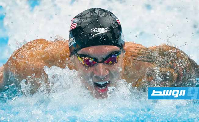 الأميركي دريسل يحرز ذهبية السباحة الثالثة بعد تحطيم الرقم العالمي بأولمبياد طوكيو