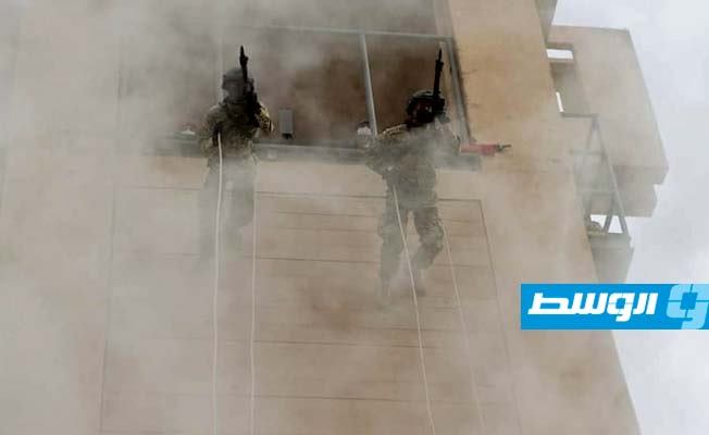 جانب من تدريبات قوات الجيش التابعة لحكومة الوفاق, (عملية بركان الغضب)