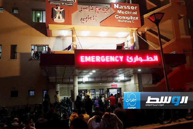 «الصحة الفلسطينية»: 118 مريضا مازالوا محاصرين في مجمع ناصر الطبي
