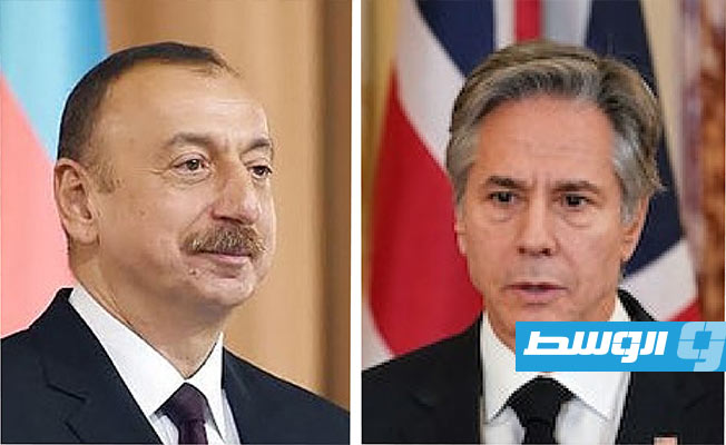 بلينكن يشدد على حماية مدنيي قره باغ في اتصال مع الرئيس الأذربيجاني