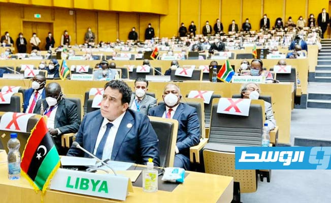 المنفي يطالب الاتحاد الأفريقي بدعم إجراء الانتخابات وإخراج المرتزقة من ليبيا