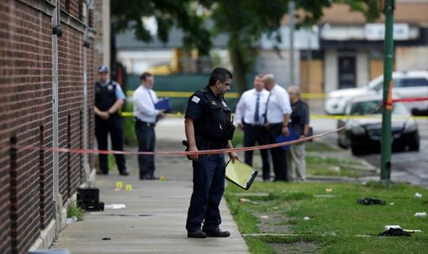 12 قتيلا على الأقل في حوادث إطلاق نار في شيكاغو