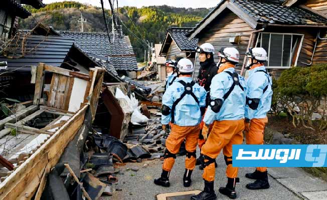 ارتفاع حصيلة ضحايا زلزال اليابان إلى 62 قتيلا و300 جريح