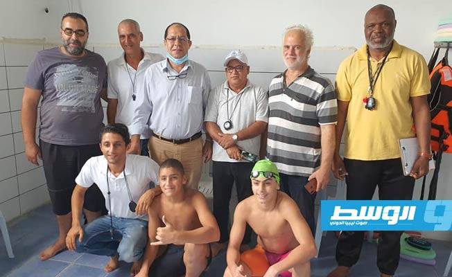 نجاح التجربة الثانية للسباحة الليبية لتحطيم الأرقام