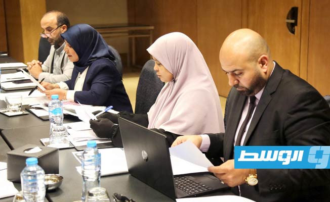اجتماع اللجنة الفرعية لتعديل مقترح مواد الحكم المحلي بمسودة الدستور في القاهرة، الإثنين 13 يونيو 2022. (عبدالله بليحق)