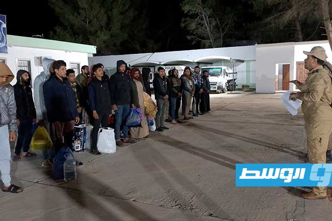40 migrants deported via the Musaid border crossing with Egypt