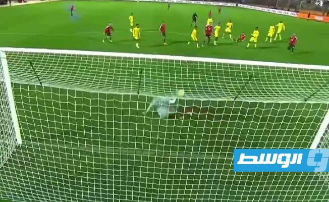 لقطة هدف المنتخب الليبي في شباك إثيوبيا بـ«شان»، ملعب عنابة بالجزائر، 21 يناير 2023. (الإنترنت)
