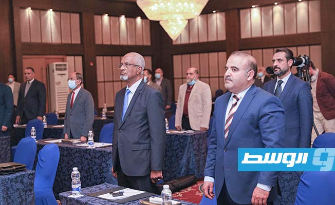 الجلسة العادية الـ 72 للمجلس الأعلى للدولة في طرابلس، الخميس 6 يناير 2022. (المكتب الإعلامي للمجلس الأعلى للدولة)