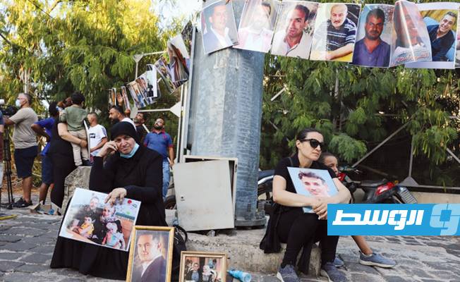 تجمّع لذوي ضحايا مرفأ بيروت في ذكرى مرور قرابة عام على الكارثة