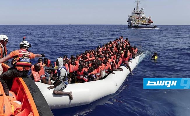 المنظمة الدولية للهجرة: ‭ ‬73مهاجرا على الأقل لقوا حتفهم في تحطم قارب قبالة ليبيا