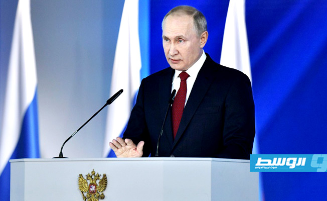 بوتين يتوجه بكلمة للشعب الروسي بشأن فيروس كورونا