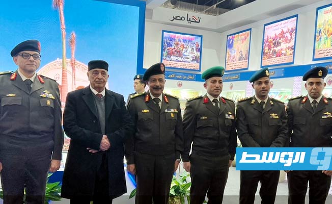 Aguila Saleh visits Libyan publishing houses at Cairo Book Fair