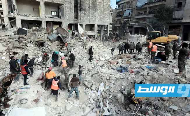 حصيلة الزلزال المدمر في تركيا وسورية تتجاوز 7100 قتيل