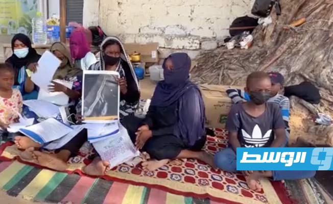 لاجئون سودانيون في ليبيا يطلبون مساعدة الأمم المتحدة