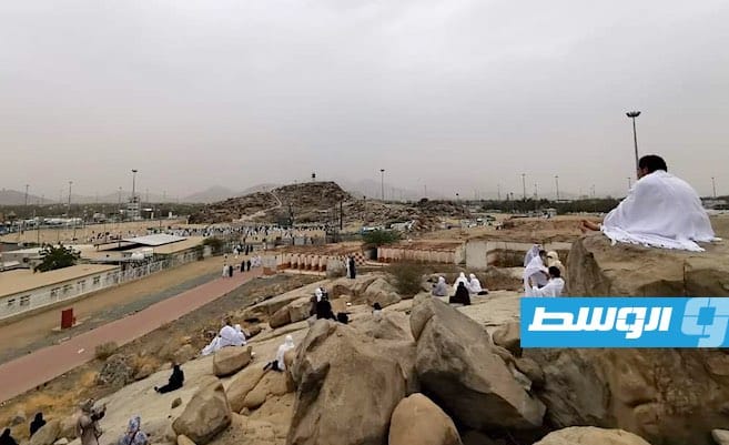 حجاج بيت الله الحرام على صعيد عرفات، 19 يوليو 2021. (وزارة الحج السعودية)