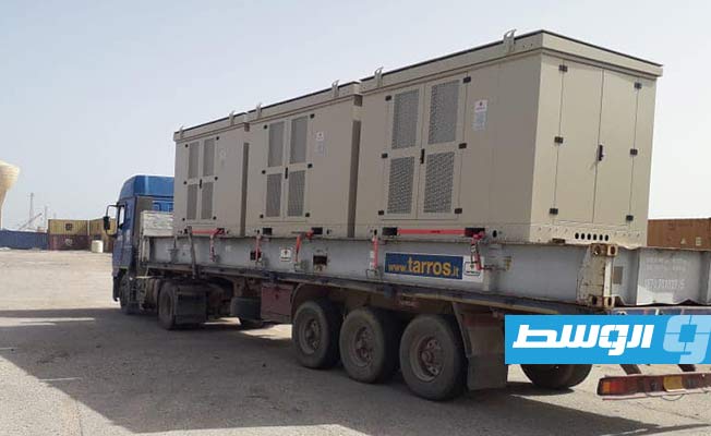 وصول 19 محطة كهربائية جاهزة لميناء طرابلس