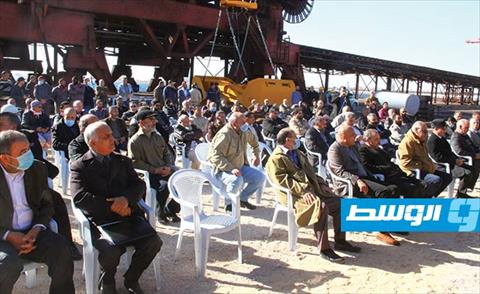 «الليبية للحديد والصلب» تعلن إعادة تشغيل مفرغ ومعبئ السفن بميناء الشركة