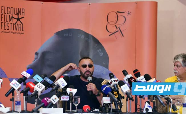 مؤتمر صحفي للنجم المصري أحمد السقا لمناسبة تكريمه بالدورة الخامسة من الجونة السينمائي (بوابة الوسط)