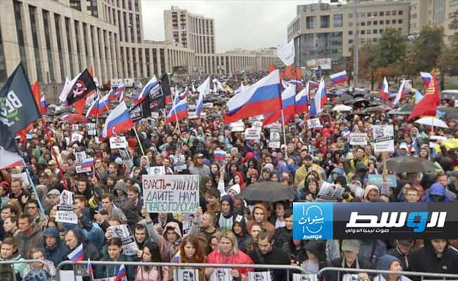 سلطات موسكو تحذر من أي تحرك احتجاجي خلال الانتخابات الرئاسية