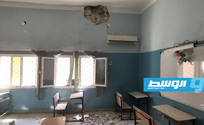 انتهاء الدراسة أنقذ طلابها.. «يونيسيف» تدين قصف مدرسة العلمين في طرابلس