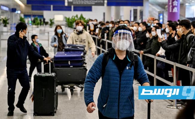 الصين ترفع الحجر الصحي عن المسافرين الوافدين من الخارج