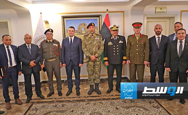 الحداد يبحث مع وزير الداخلية المالطي التعاون العسكري