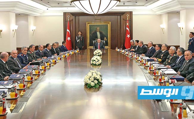 مجلس الأمن القومي التركي: ماضون في دعم حكومة الوفاق بالاستشارات العسكرية