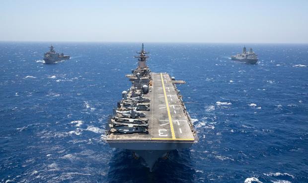 البحرية الأميركية تدرب حلفاءها لحماية الملاحة في مياه الخليج